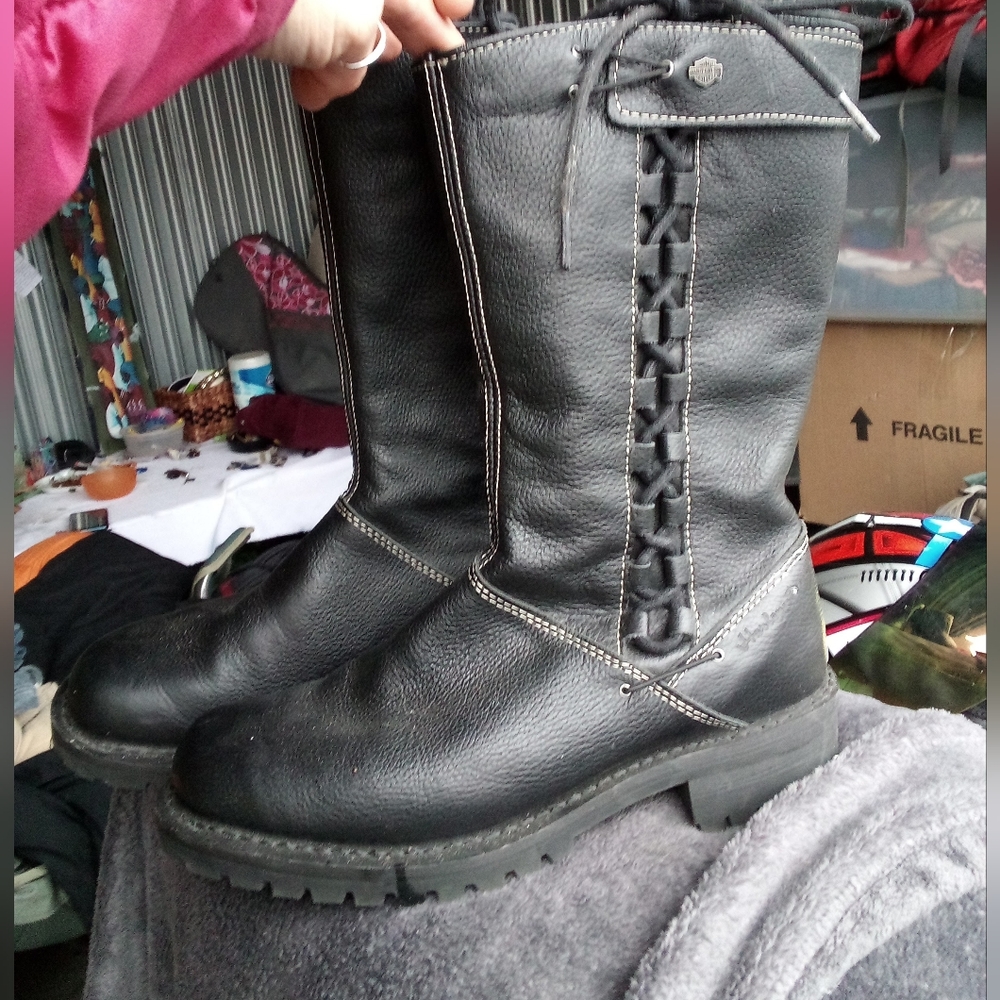 Harley Davidson Mia boots. Sz 9.5